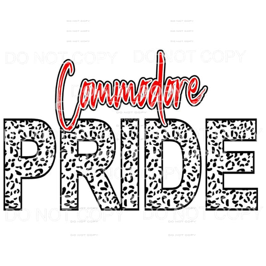 Commodores Pride # 583 Sublimation transfers - Heat Transfer