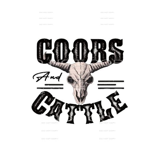 Coords And Cattle #5172 Sublimation transfers - Heat