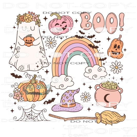 Copy of Halloween #6879 Sublimation transfers - Heat