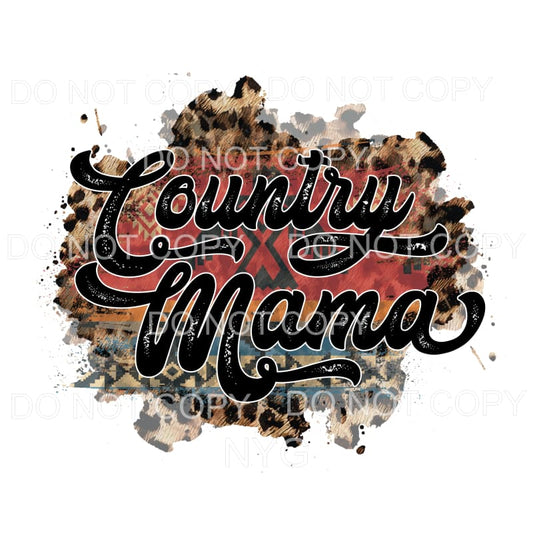 country mama # 9323 Sublimation transfers - Heat Transfer