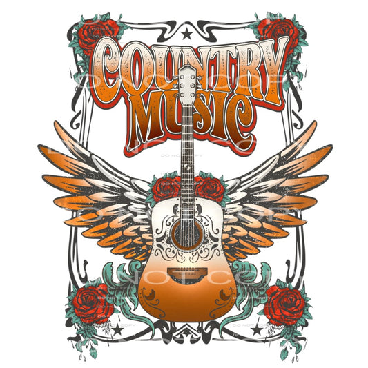 Country Music #5749 Sublimation transfers - Heat Transfer