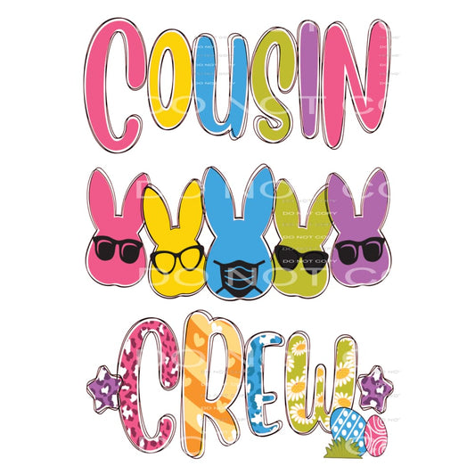 cousin crew #6073 Sublimation transfers - Heat Transfer
