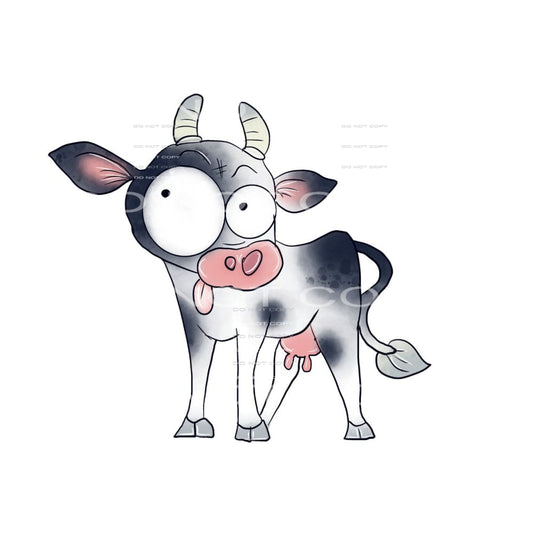 Cow # 978 - Heat Transfer Graphic Tee - women’s