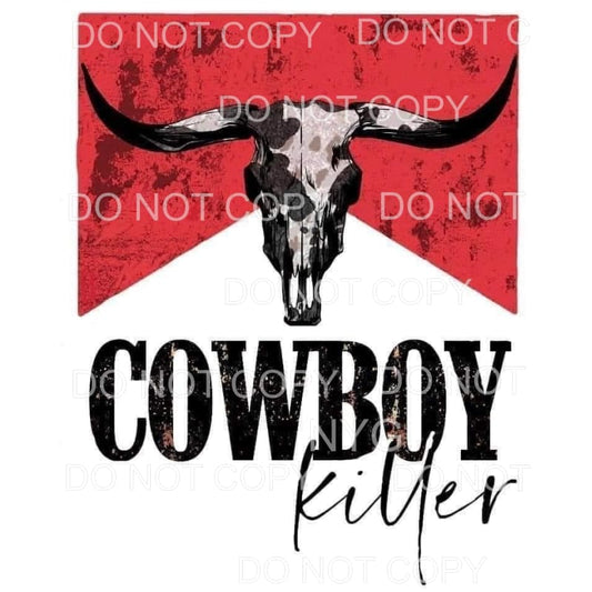 Cowboy Killer # 9411 Sublimation transfers - Heat Transfer