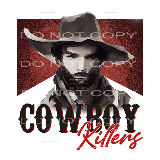 Cowboy Killers #5686 Sublimation transfers - Heat Transfer