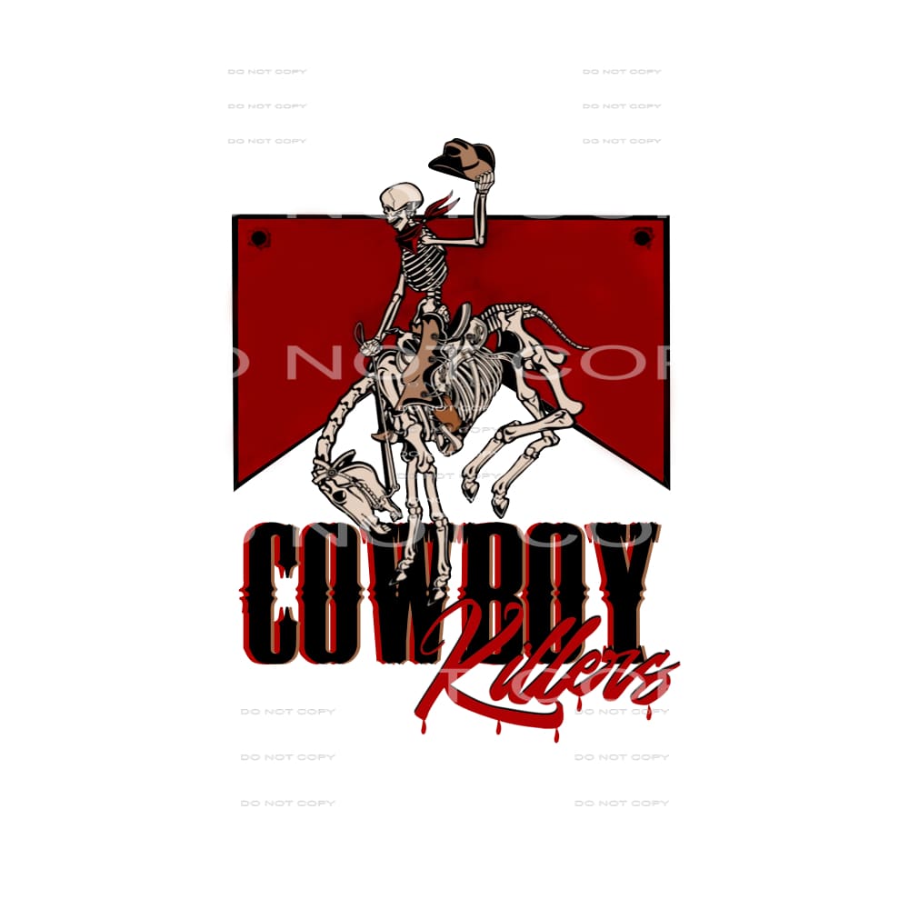 Cowgirl Killars #5165 Sublimation transfers - Heat Transfer