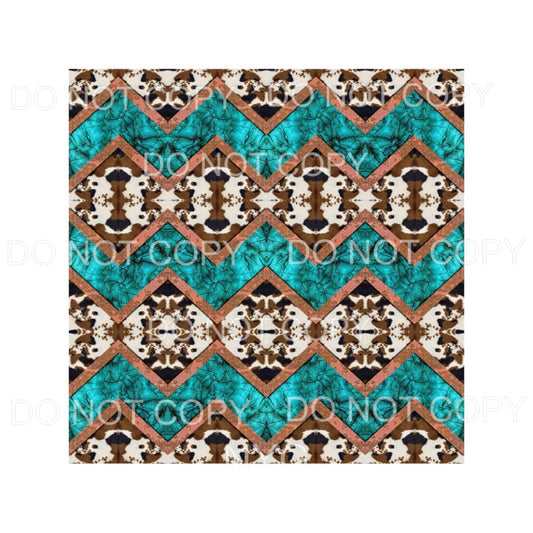 Cowhide Pattern Sheet #2 Sublimation transfers - Heat 