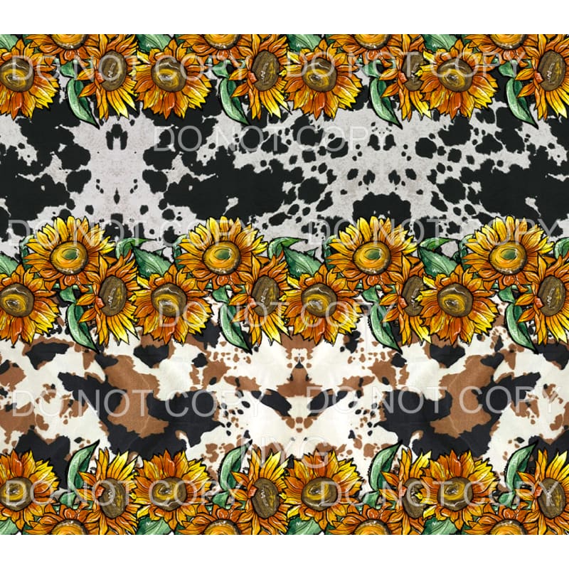 Cowhide Pattern Sheet #4 Sublimation transfers - Heat 