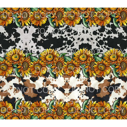 Cowhide Pattern Sheet #4 Sublimation transfers - Heat 