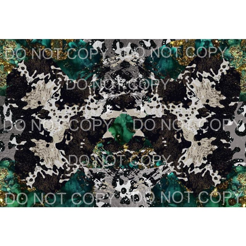 Cowhide Sheet #1 Sublimation transfers - Heat Transfer