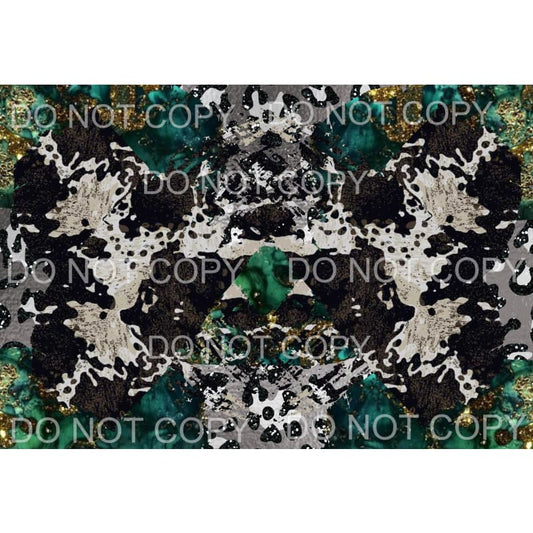 Cowhide Sheet #1 Sublimation transfers - Heat Transfer