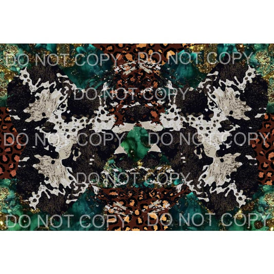 Cowhide Sheet #2 Sublimation transfers - Heat Transfer