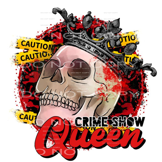 crime show queen #7357 Sublimation transfers - Heat Transfer