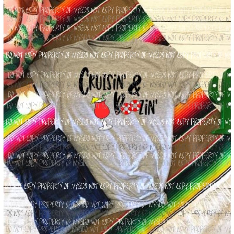 Cruisin and boozin sublimation transfer Heat Transfer