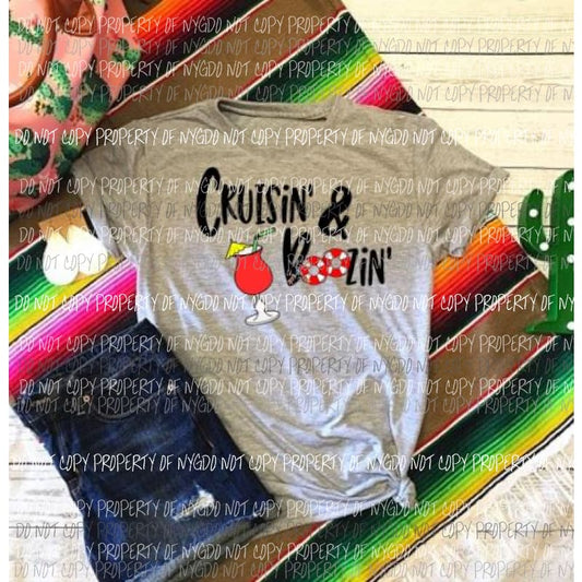 Cruisin and boozin sublimation transfer Heat Transfer