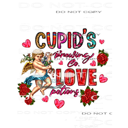 Cupid’s Love #8648 Sublimation transfers - Heat Transfer