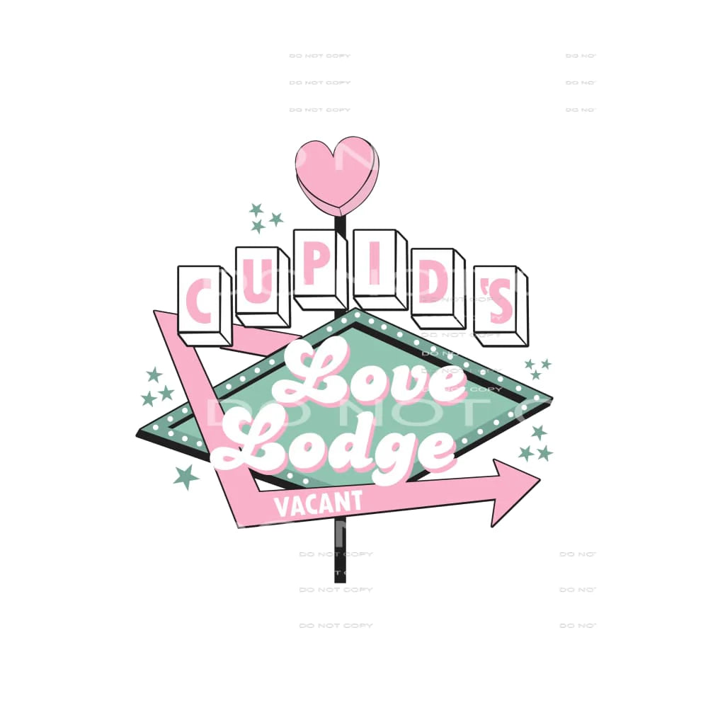 Cupids Lovers Lounge # 2326 Sublimation transfers - Heat