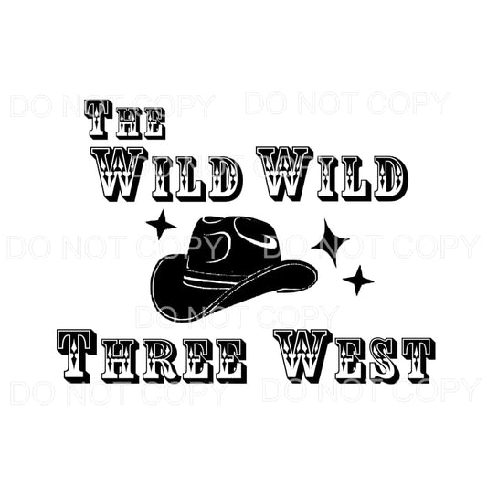 custom 3 west # 7068 Sublimation transfers - Heat Transfer