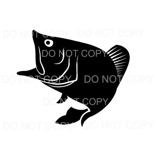 custom burwell fish Sublimation transfers - Heat Transfer