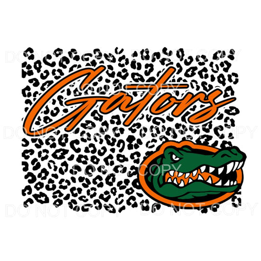 Custom Gators Leopard # 611 Sublimation transfers - Heat 