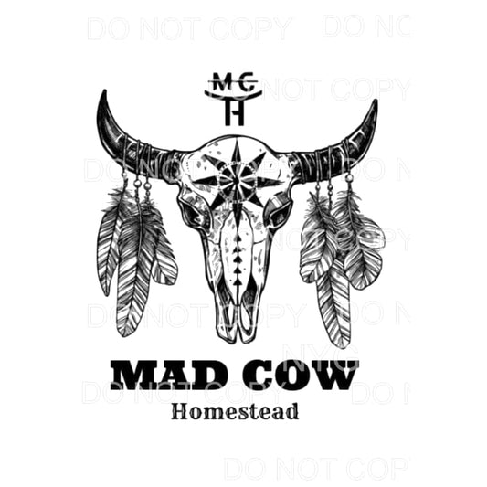 custom mad cow homestead Sublimation transfers - Heat 