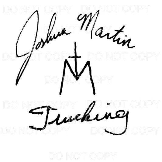 custom Martin trucking Sublimation transfers - Heat Transfer