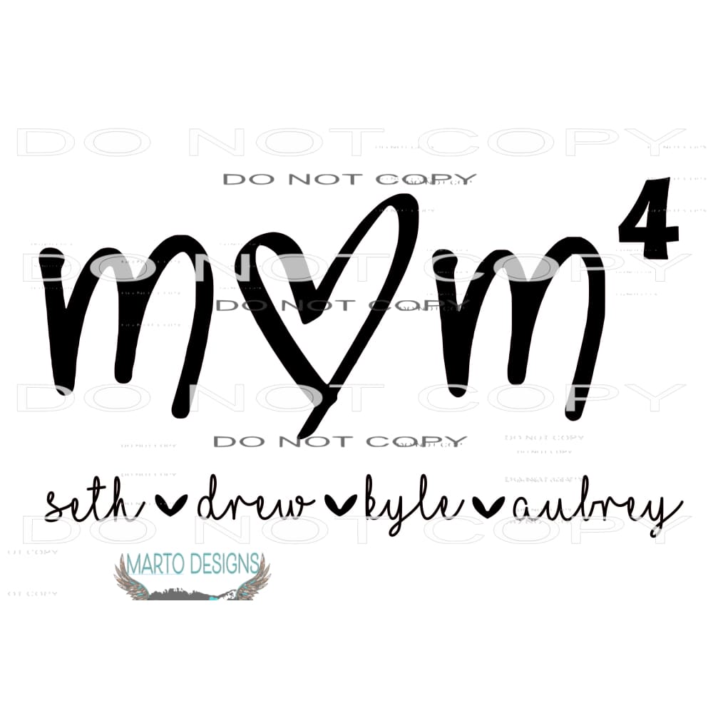 custom mom # 1081 Sublimation transfers - Heat Transfer