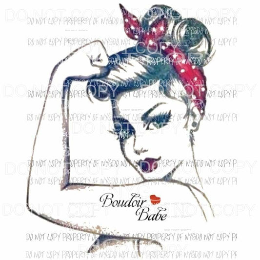 Custom Rosie Sublimation transfers Heat Transfer