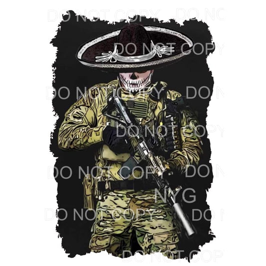 CUSTOM soldier # 1 Sublimation transfers - Heat Transfer