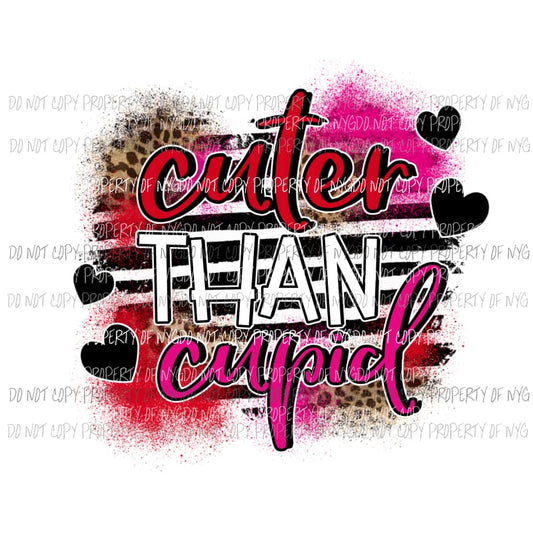 Cuter Than Cupid Sublimation transfers Heat Transfer