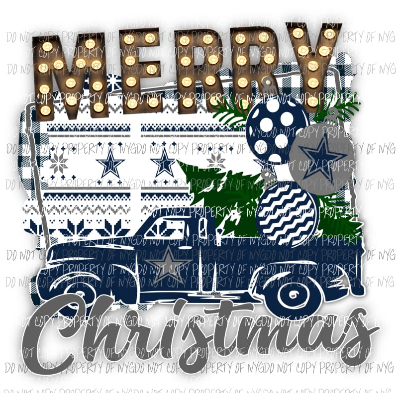 Dallas truck 2 Sublimation transfers Heat Transfer