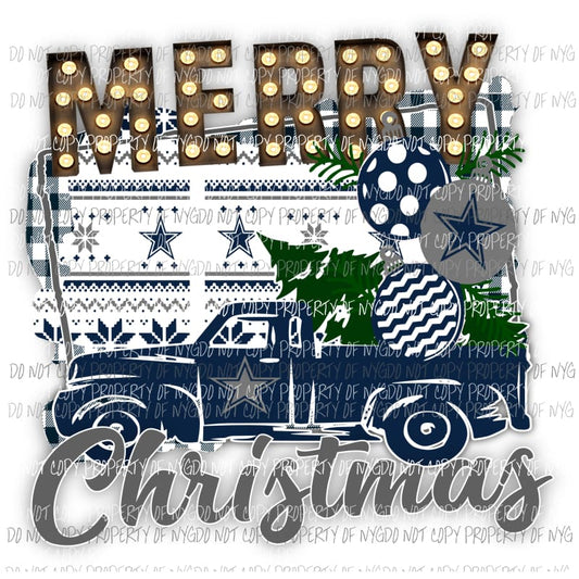 Dallas truck 2 Sublimation transfers Heat Transfer