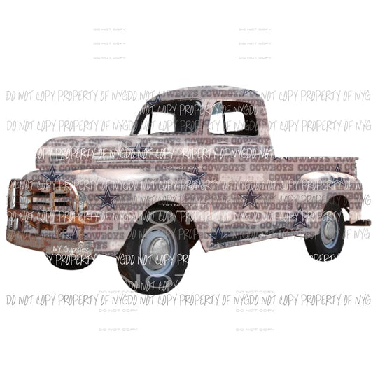 Dallas truck 3 Sublimation transfers Heat Transfer