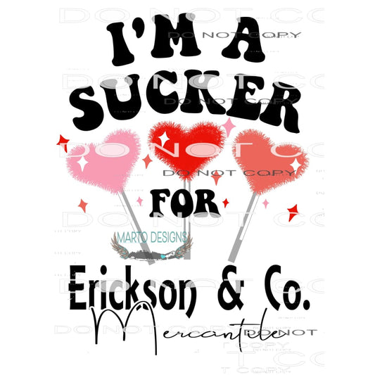 darla custom valentine # 111 Sublimation transfers - Heat
