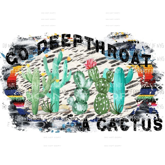 Deepthroat cactus Sublimation transfers Heat Transfer