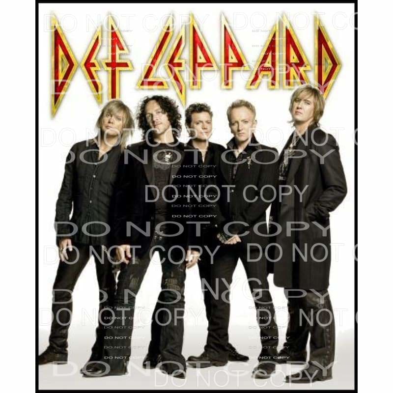Def Leppard # 569 Sublimation transfers - Heat Transfer