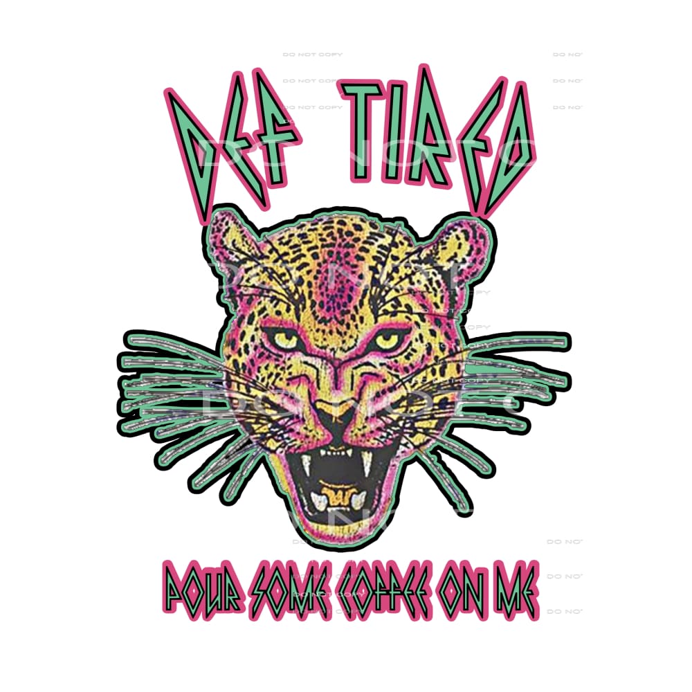 Def Tired # 10063 Sublimation transfers - Heat Transfer