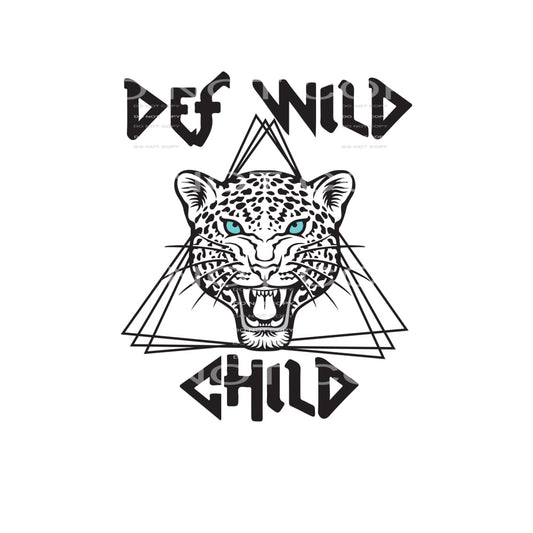 Def Wild Child #4947 Sublimation transfers - Heat Transfer