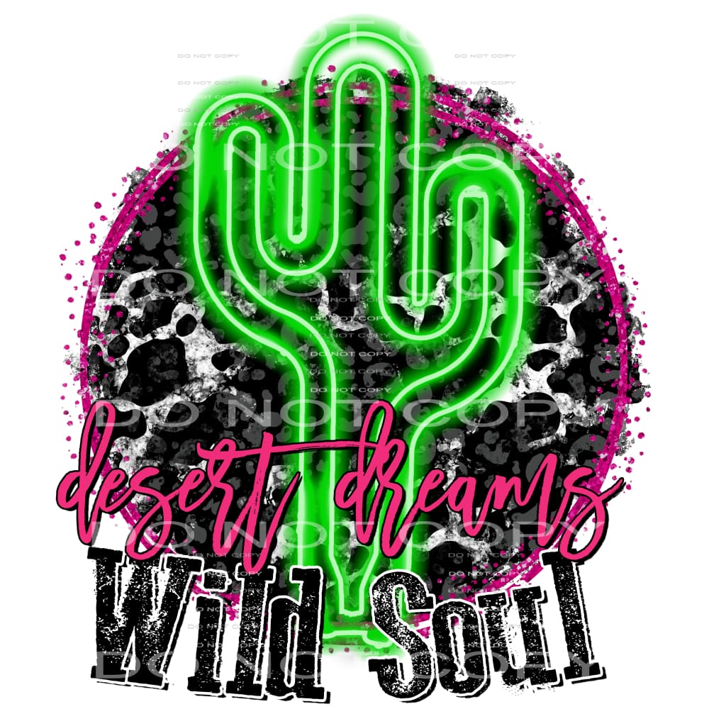 desert dreams wild soul #7800 Sublimation transfers - Heat 