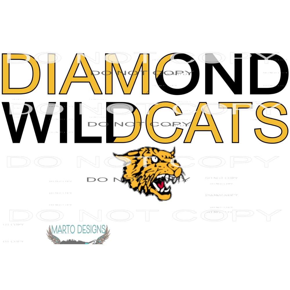 diamond wildcats # 164 Sublimation transfers - Heat Transfer
