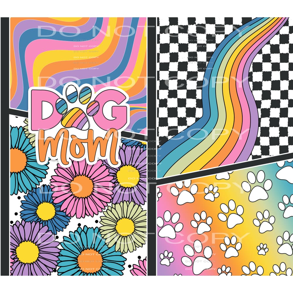 dog mom #7231 Sublimation transfers - Heat Transfer