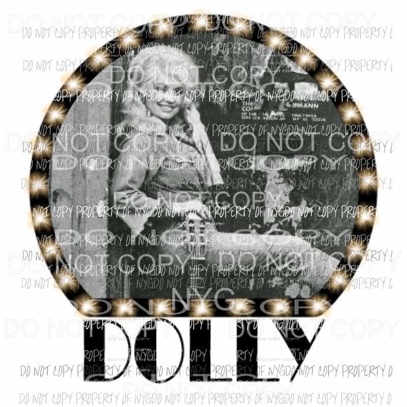 Dolly Lights Sublimation transfers Heat Transfer