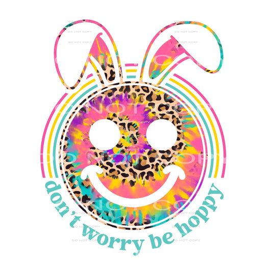 don’t worry be hoppy #4495 Sublimation transfers - Heat 