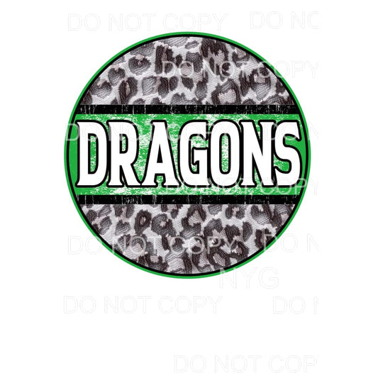 DRAGONS Circle Grunge you choose Colors in dropdown menu 
