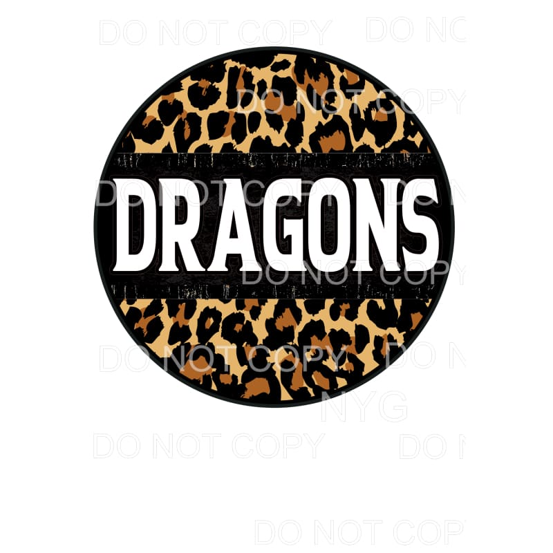 DRAGONS Circle Grunge you choose Colors in dropdown menu 