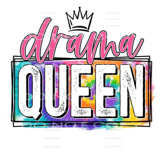 drama queen #4743 Sublimation transfers - Heat Transfer