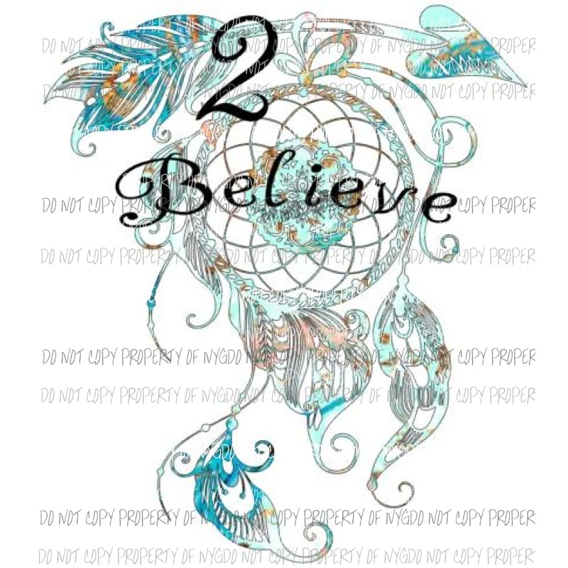 Dream Catchers 2 sublimation transfer Heat Transfer