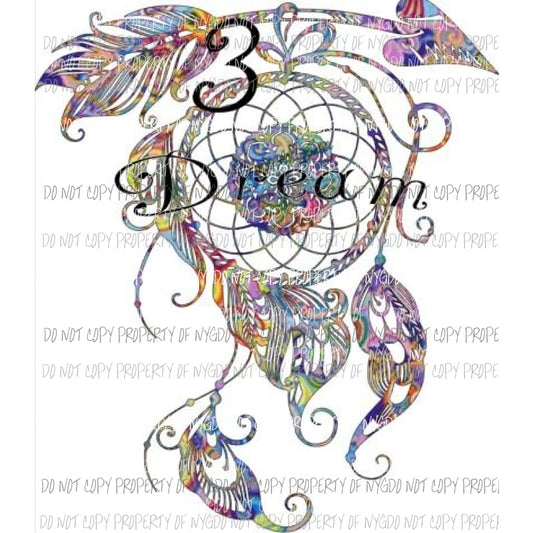 Dream Catchers 3 sublimation transfer Heat Transfer
