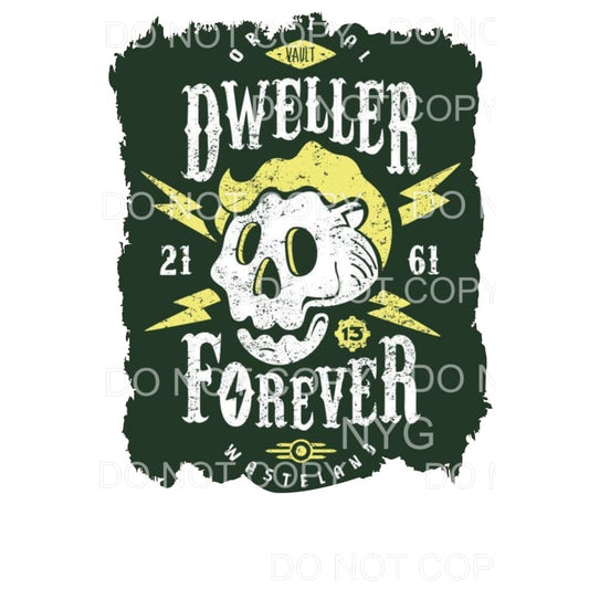 Dweller forever wasteland Sublimation transfers - Heat 