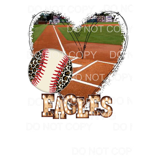 Eagles Baseball # 1 Sublimation transfers - Heat Transfer